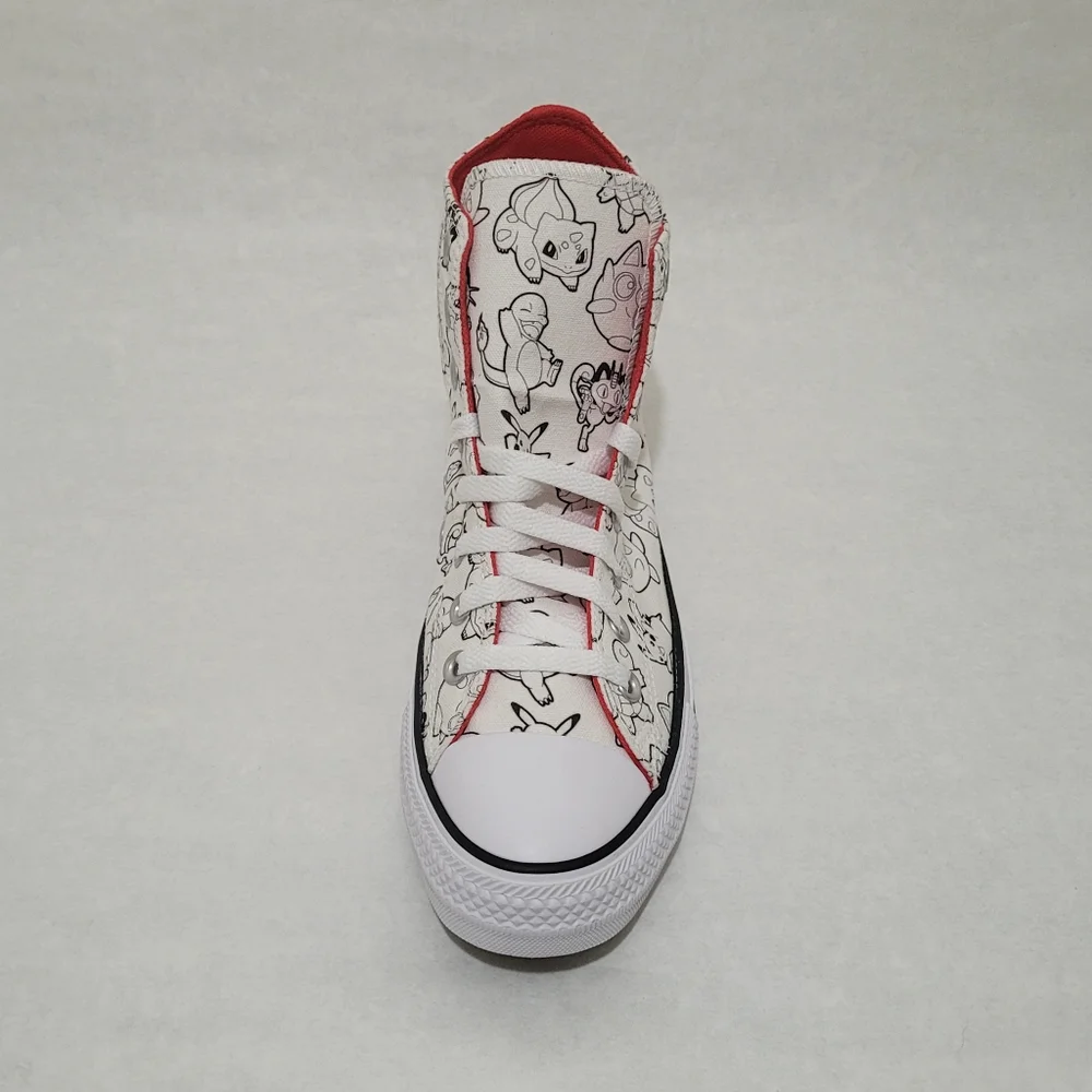 Converse Chuck Taylor All Star Pokémon Poke Ball High Top Sneakers - Picture 12 of 16